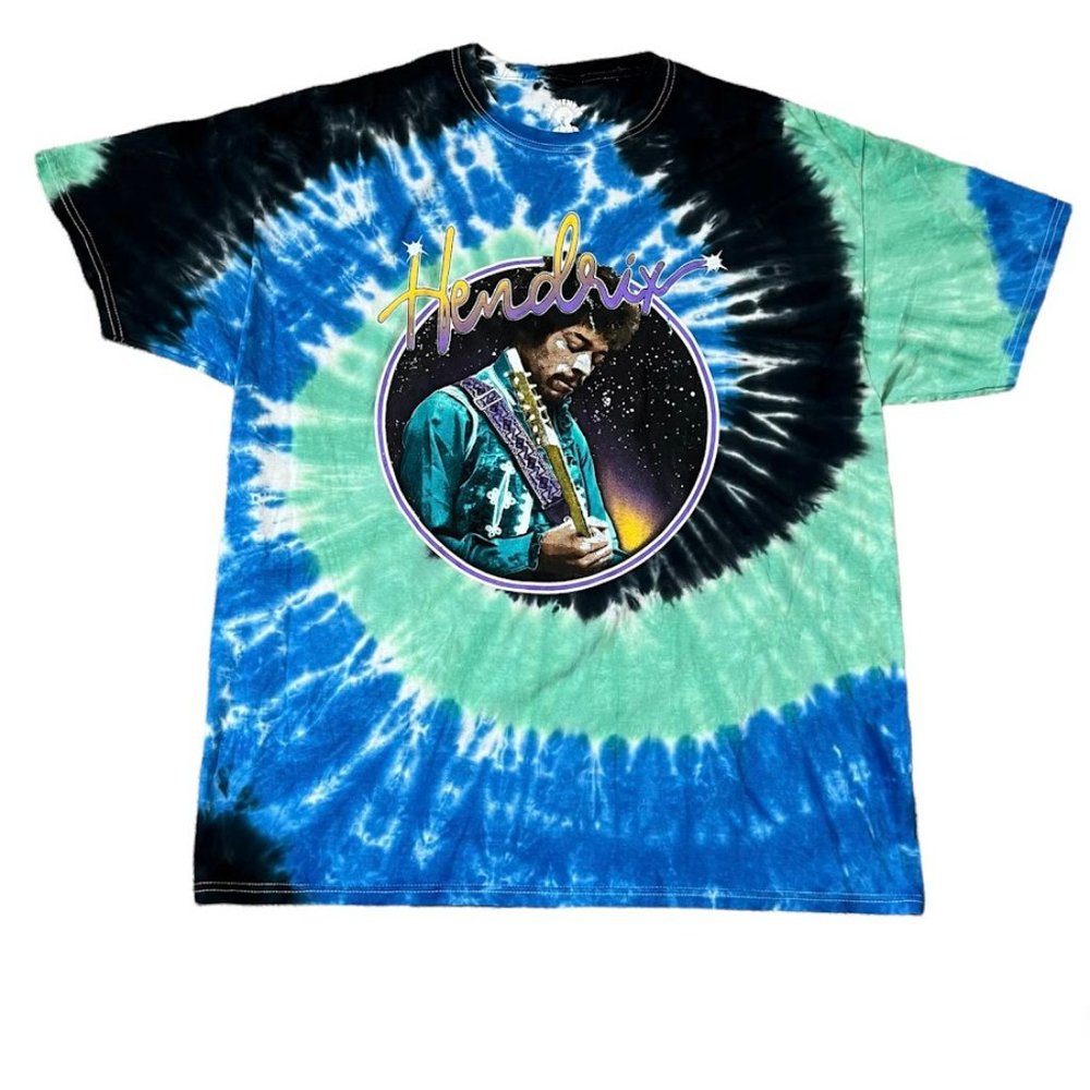 Authentic Hendrix Jimi Hendrix Tie Dye T-Shirt 2XL